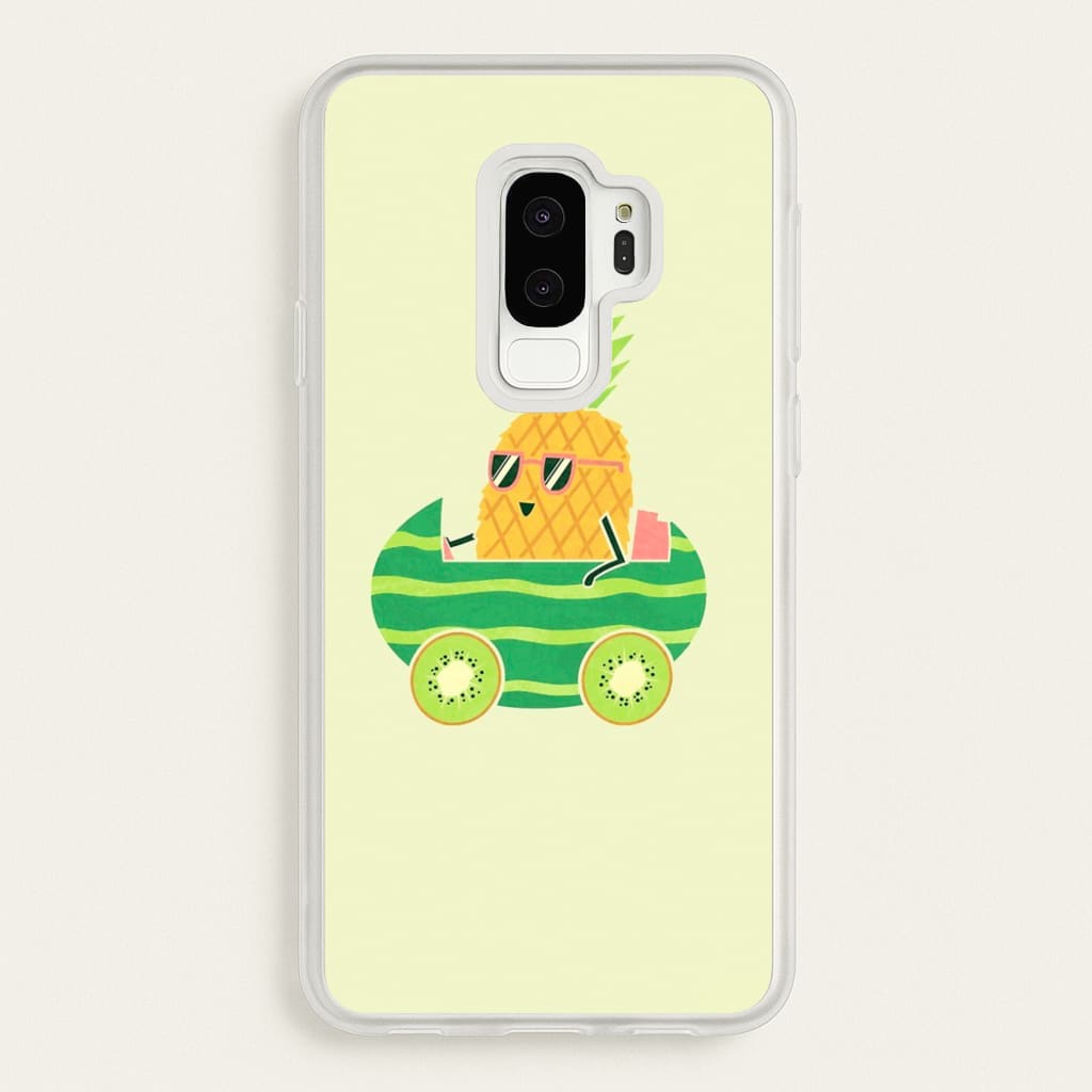 Summer Drive Pineapple - Pineapple Phone Case for Galaxy S9 Plus