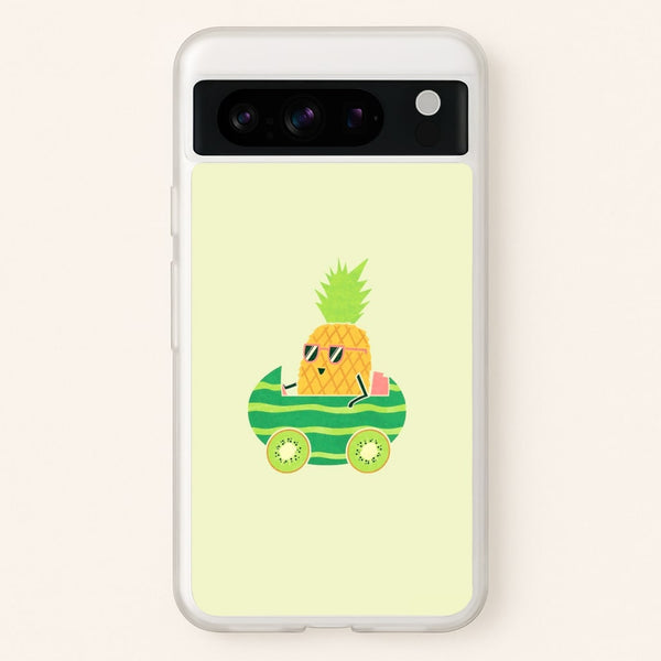 Summer Drive Pineapple - Pineapple Phone Case for Google Pixel 8 Pro