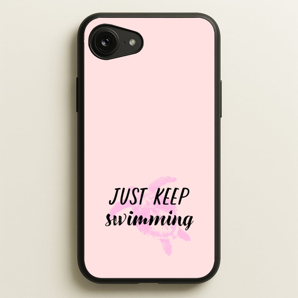 Just Keep Swimming - Summer - Summer Phone Case for iPhone 16e