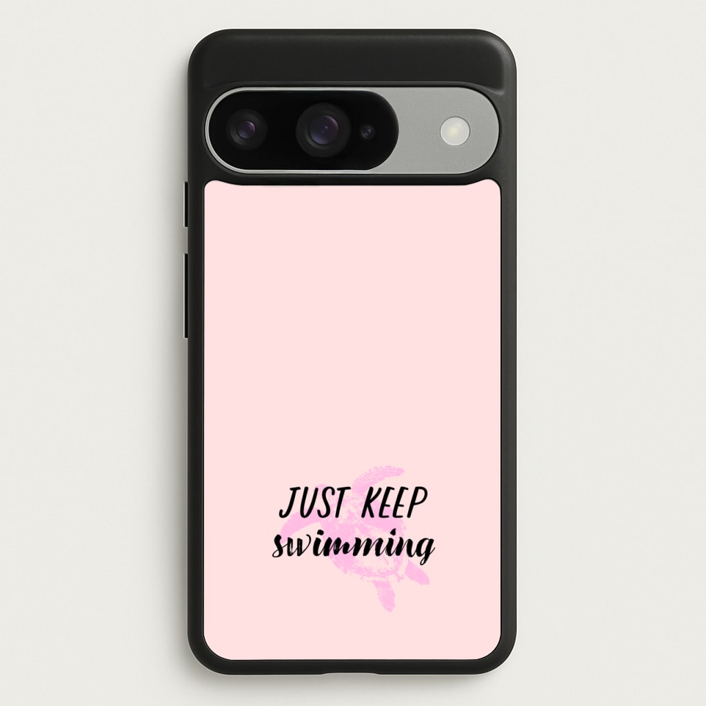 Just Keep Swimming - Summer Phone Case for Google Pixel 10 / 10 Pro