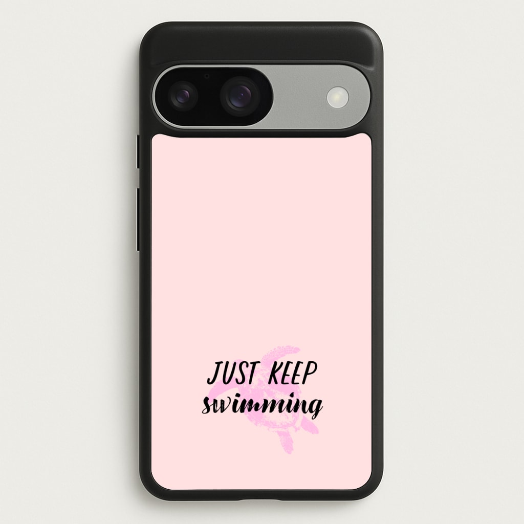 Just Keep Swimming - Summer - Summer Phone Case for Google Pixel 9 / 9 Pro