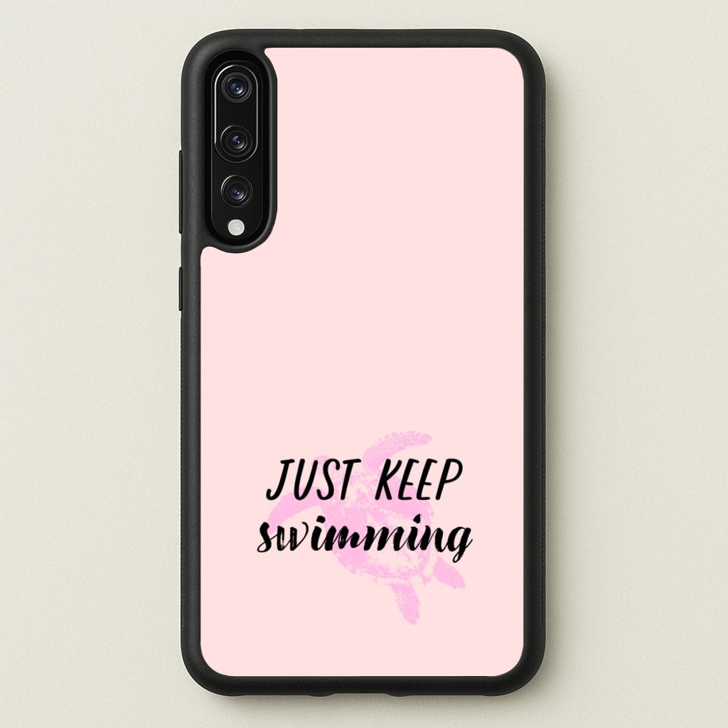 Just Keep Swimming - Summer - Summer Phone Case for Huawei P20 Pro