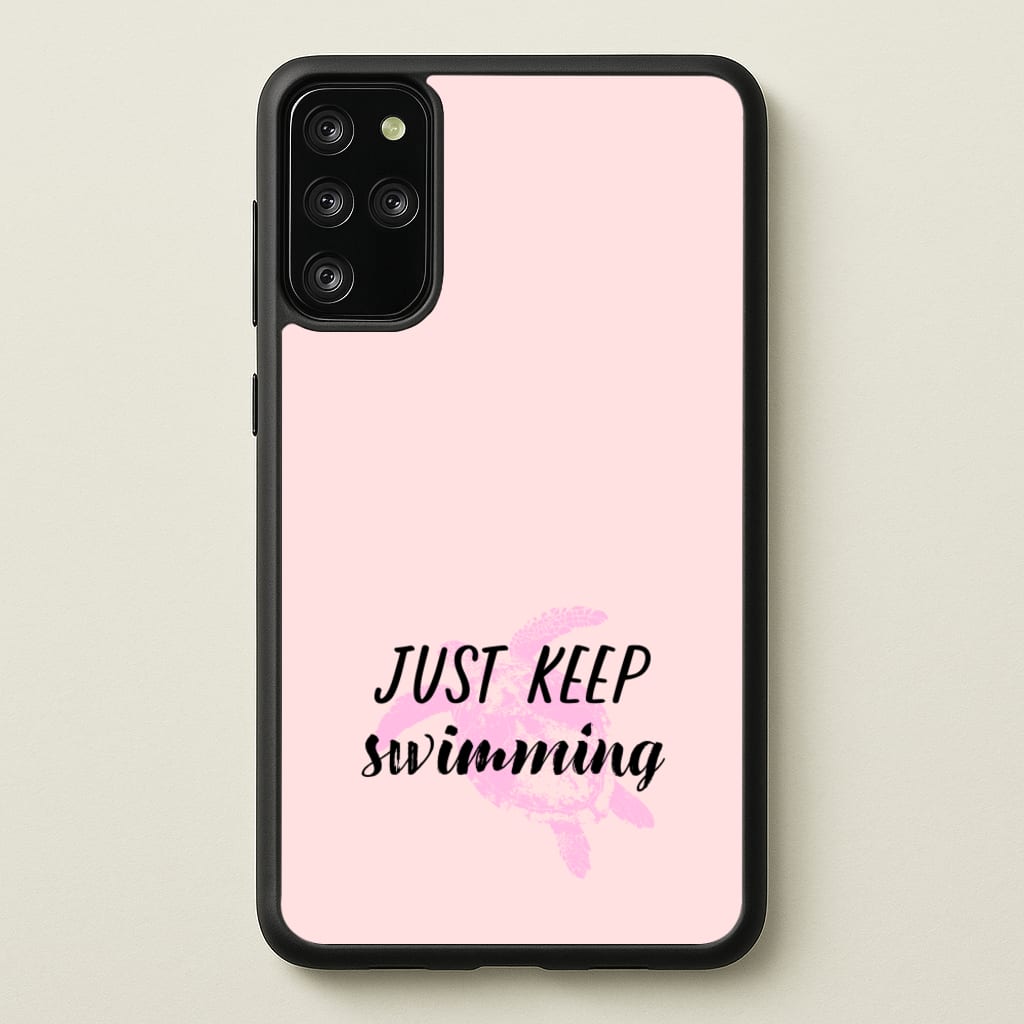 Just Keep Swimming - Summer - Summer Phone Case for Galaxy S20 Plus