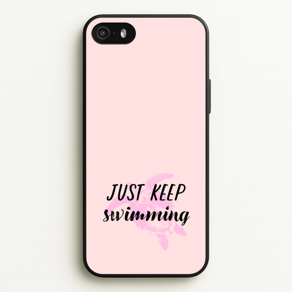 Just Keep Swimming - Summer - Summer Phone Case for iPhone 5 / 5s / SE 2016