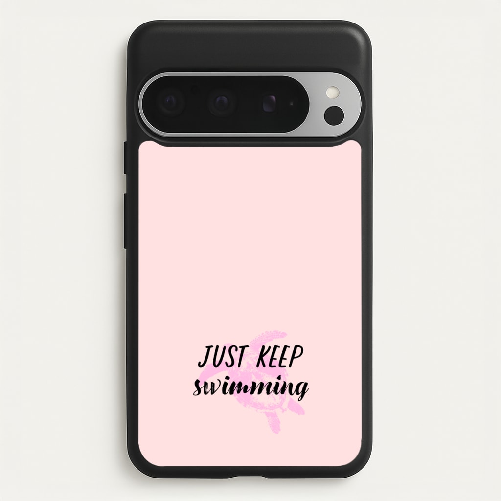 Just Keep Swimming - Summer - Summer Phone Case for Google Pixel 9 Pro XL