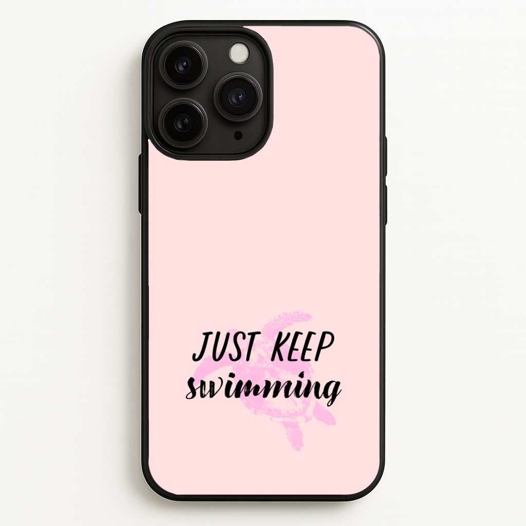 Just Keep Swimming - Summer - Summer Phone Case for iPhone 11 Pro