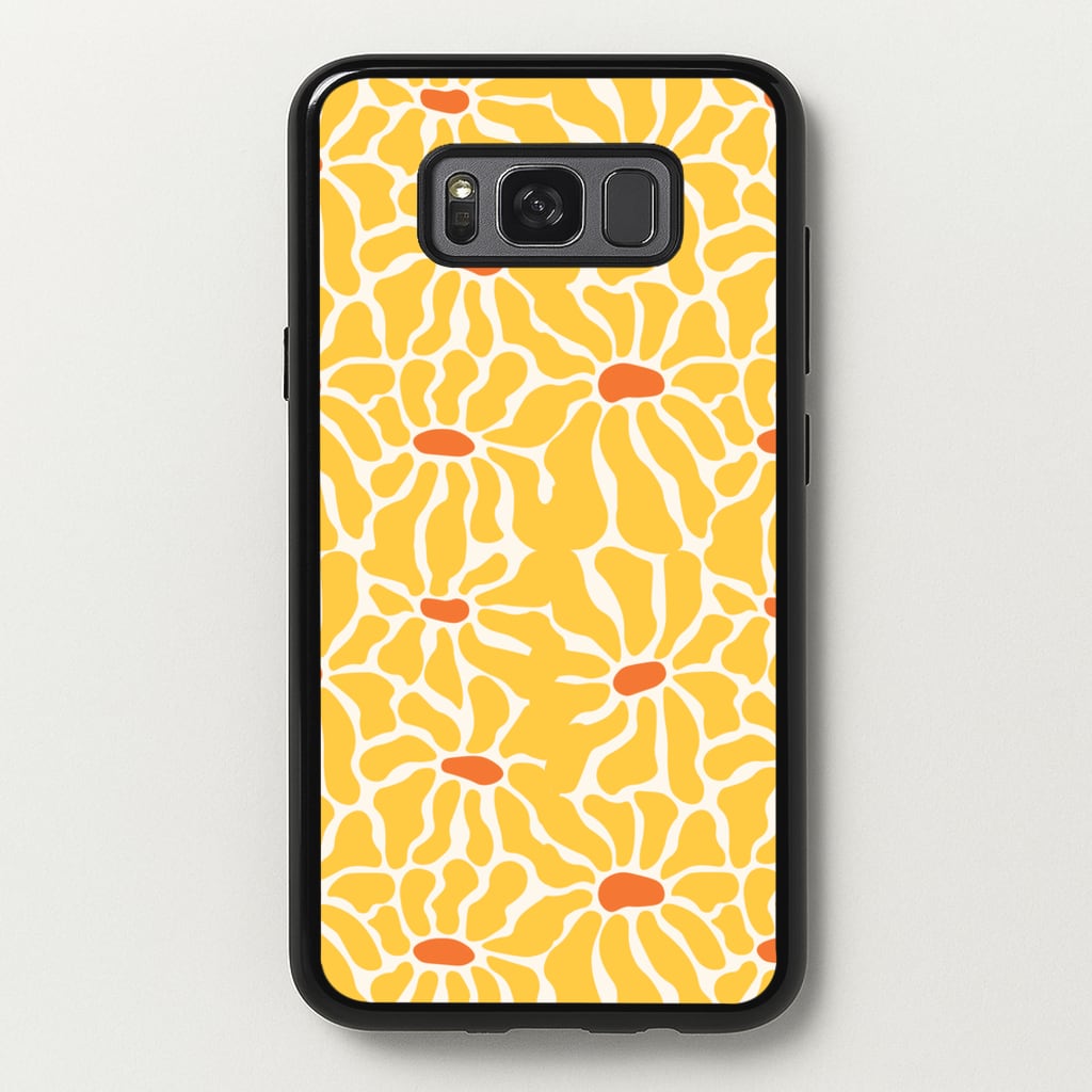 Yellow Flowers - Summer - Summer Phone Case for Galaxy S8