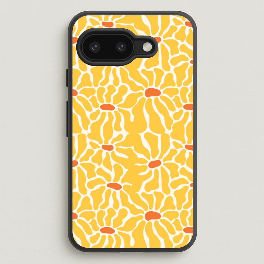 Yellow Flowers - Summer - Summer Phone Case for Google Pixel 9a