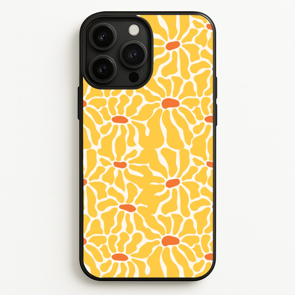 Yellow Flowers - Summer - Summer Phone Case for iPhone 13 Pro Max