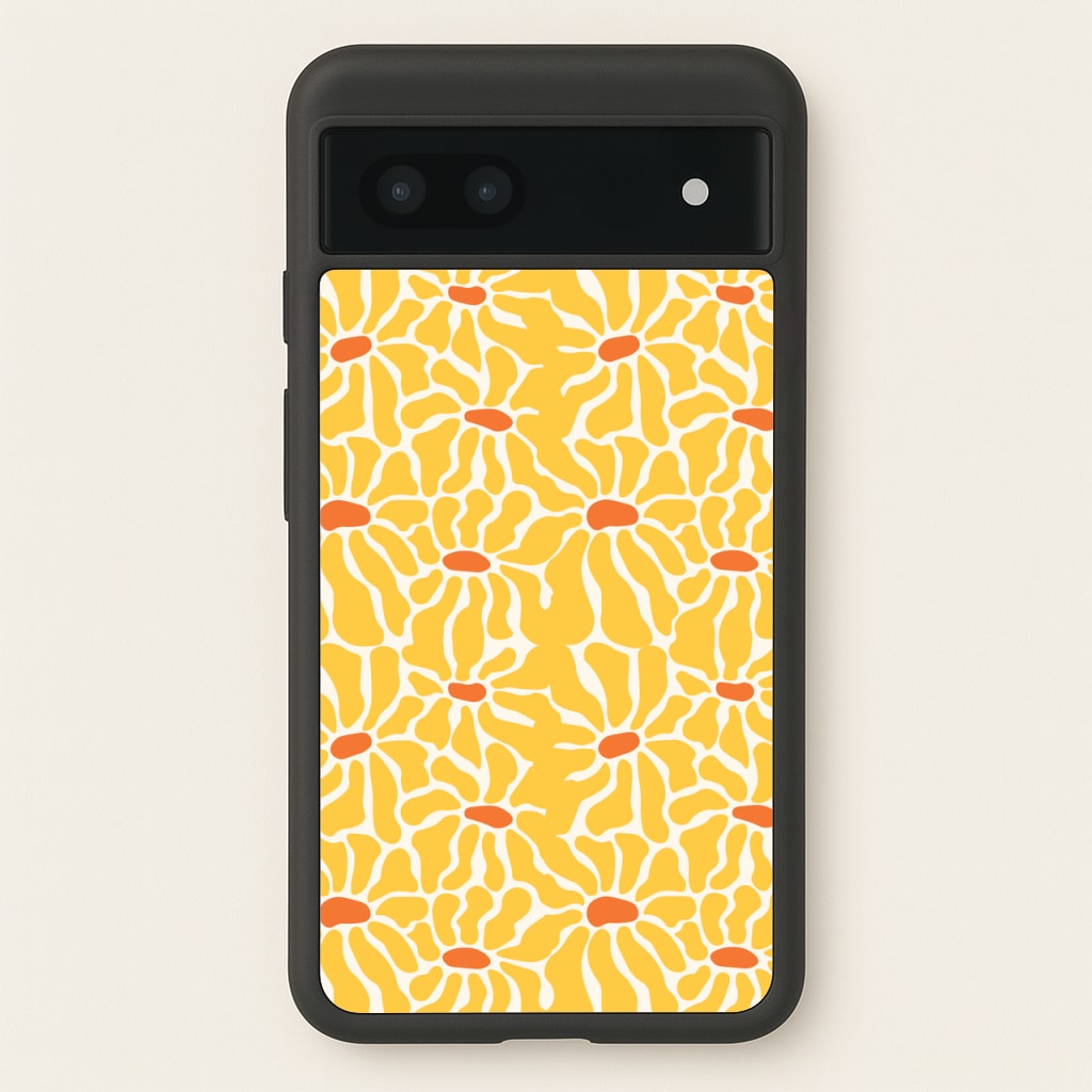 Yellow Flowers - Summer - Summer Phone Case for Google Pixel 6a