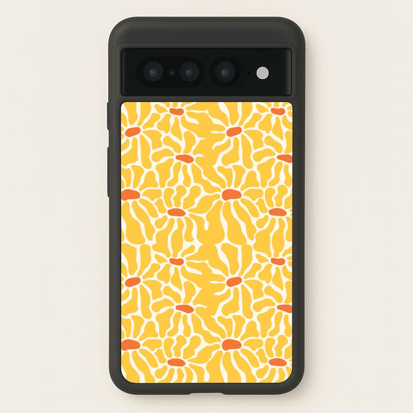 Yellow Flowers - Summer - Summer Phone Case for Google Pixel 7 Pro