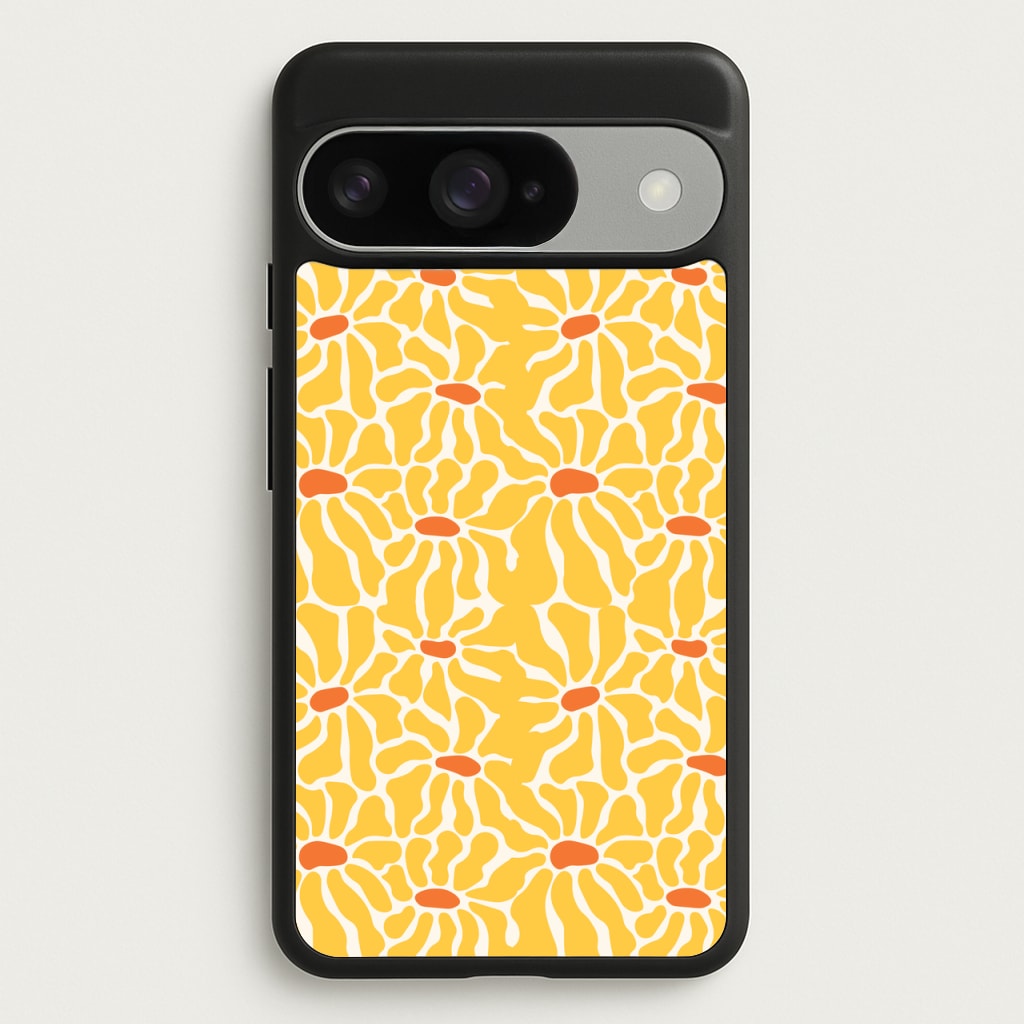 Yellow Flowers - Summer Phone Case for Google Pixel 10 / 10 Pro