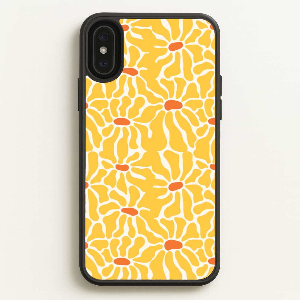 Yellow Flowers - Summer - Summer Phone Case for iPhone XS Max