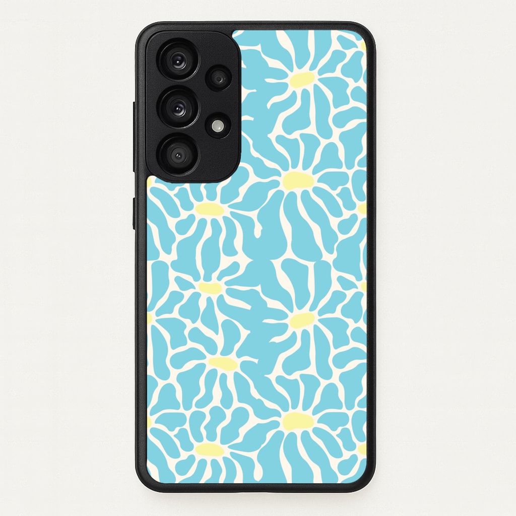Blue Flowers - Summer - Summer Phone Case for Galaxy A33