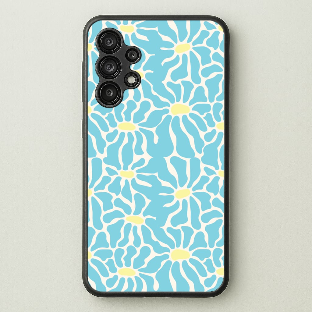 Blue Flowers - Summer - Summer Phone Case for Galaxy A13
