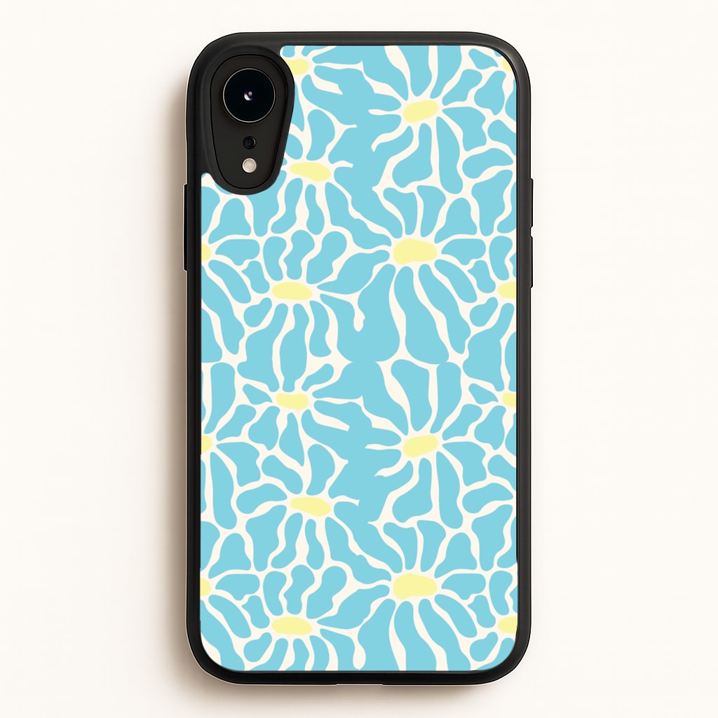 Blue Flowers - Summer - Summer Phone Case for iPhone XR