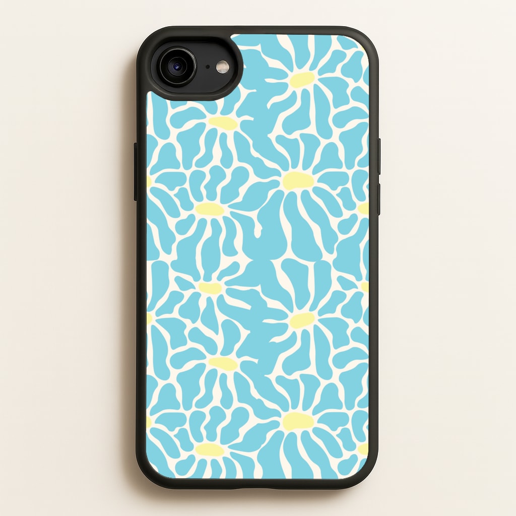 Blue Flowers - Summer - Summer Phone Case for iPhone 6 / 7 / 8 / SE