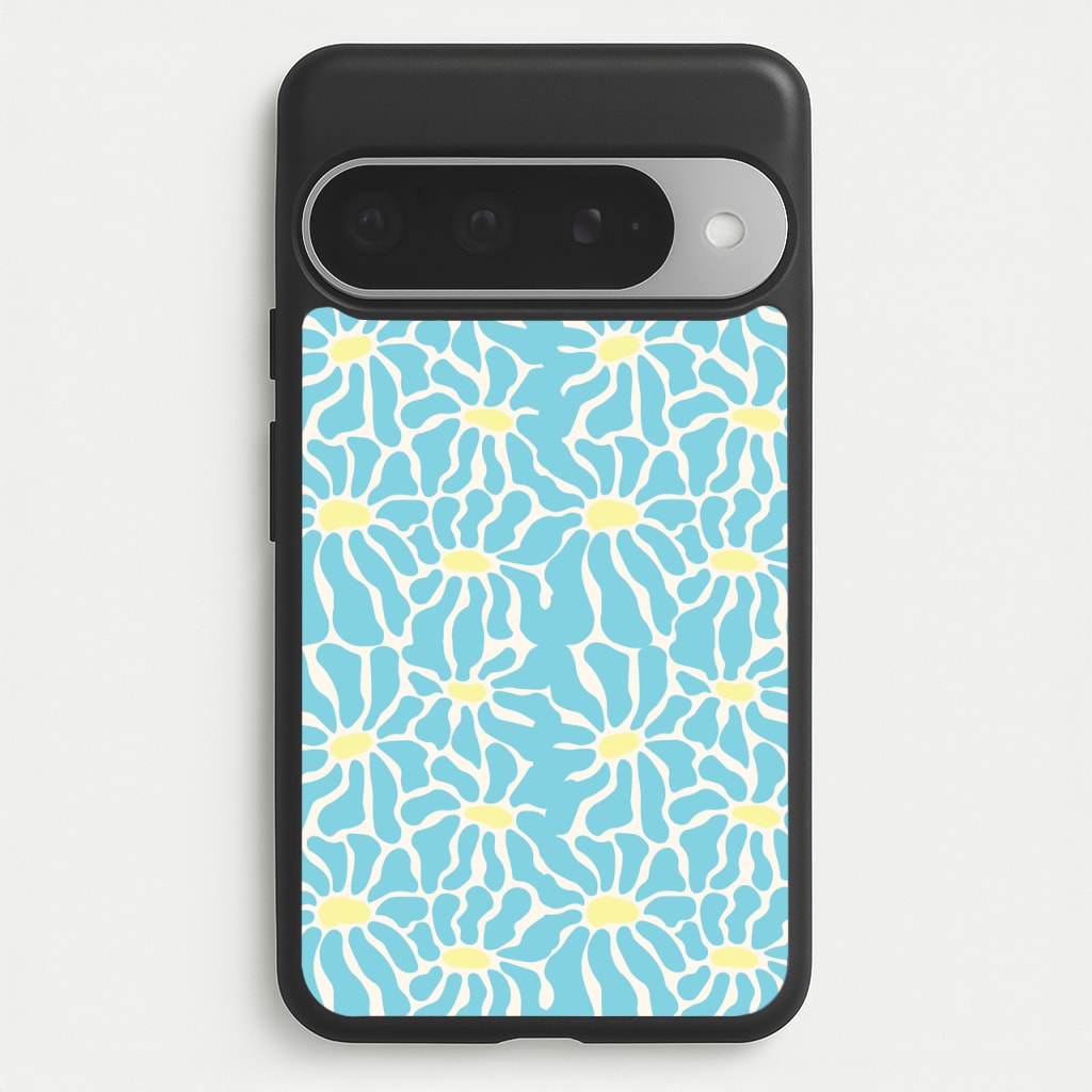 Blue Flowers - Summer Phone Case for Google Pixel 10 Pro XL