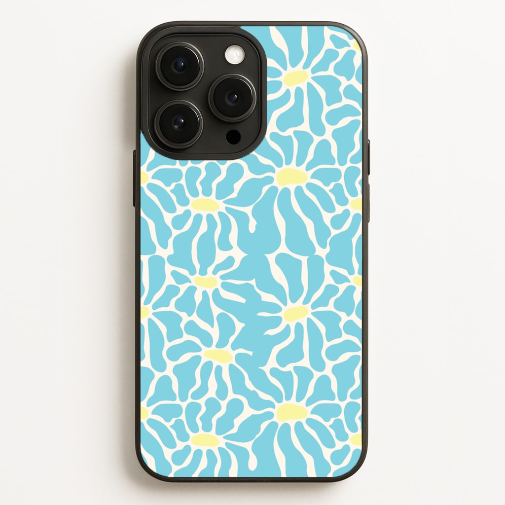 Blue Flowers - Summer - Summer Phone Case for iPhone 12 Pro Max