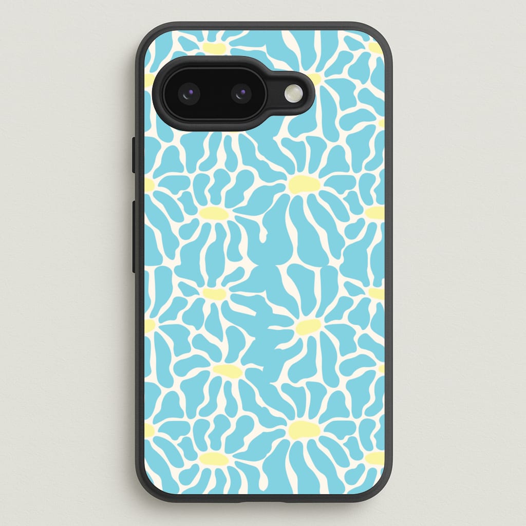 Blue Flowers - Summer - Summer Phone Case for Google Pixel 9a
