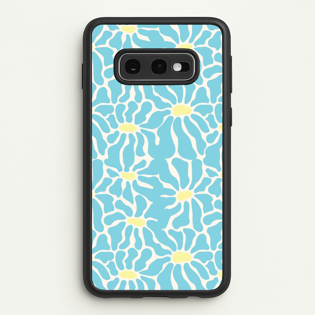 Blue Flowers - Summer - Summer Phone Case for Galaxy S10e