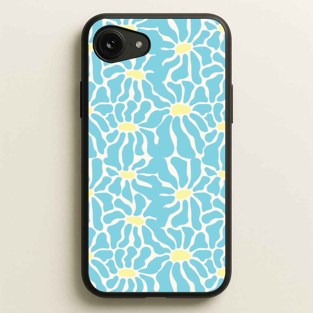 Blue Flowers - Summer - Summer Phone Case for iPhone 16e