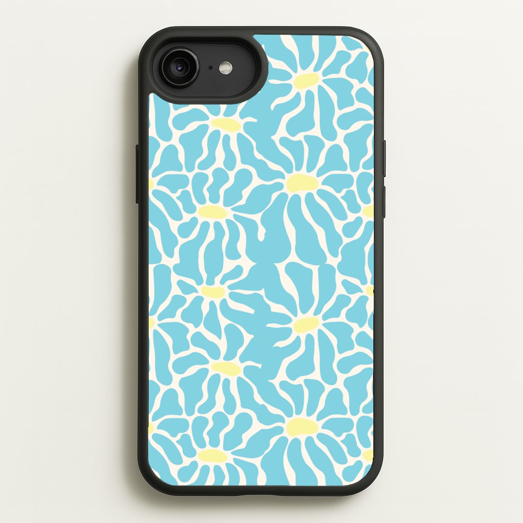 Blue Flowers - Summer - Summer Phone Case for iPhone 6 Plus / 7 Plus / 8 Plus