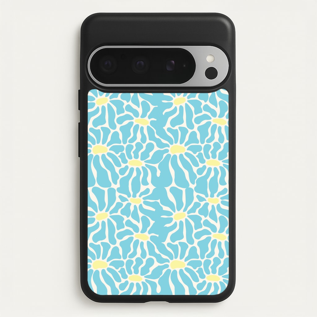 Blue Flowers - Summer - Summer Phone Case for Google Pixel 9 Pro XL