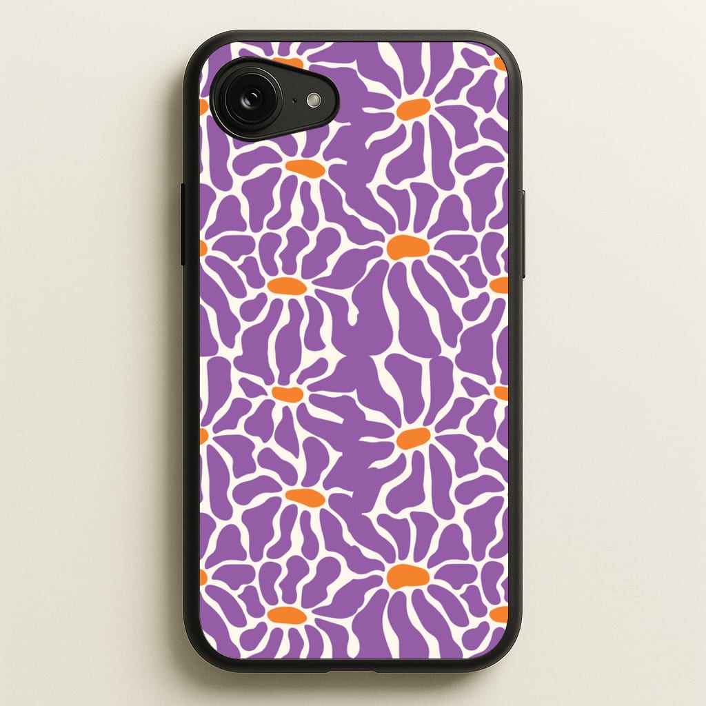 Purple Flowers - Summer - Summer Phone Case for iPhone 16e