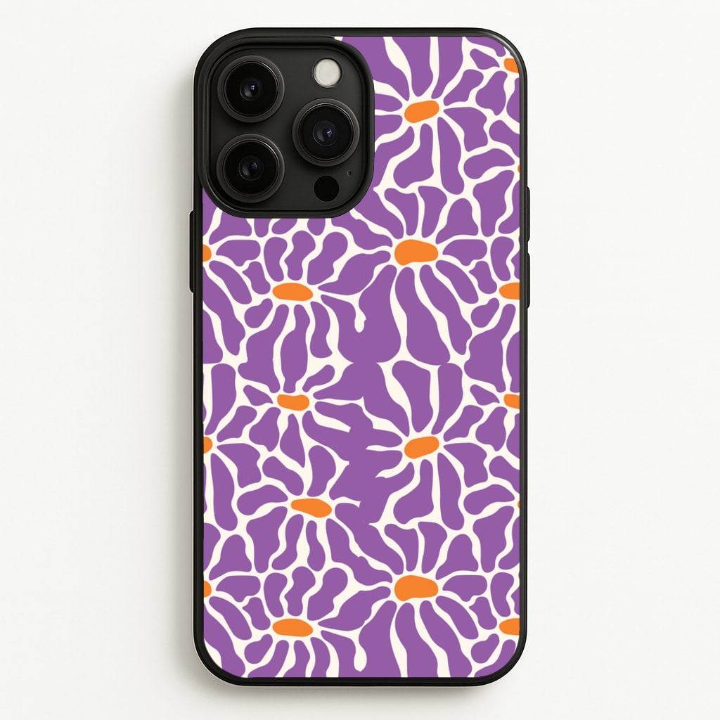 Purple Flowers - Summer - Summer Phone Case for iPhone 13 Pro Max