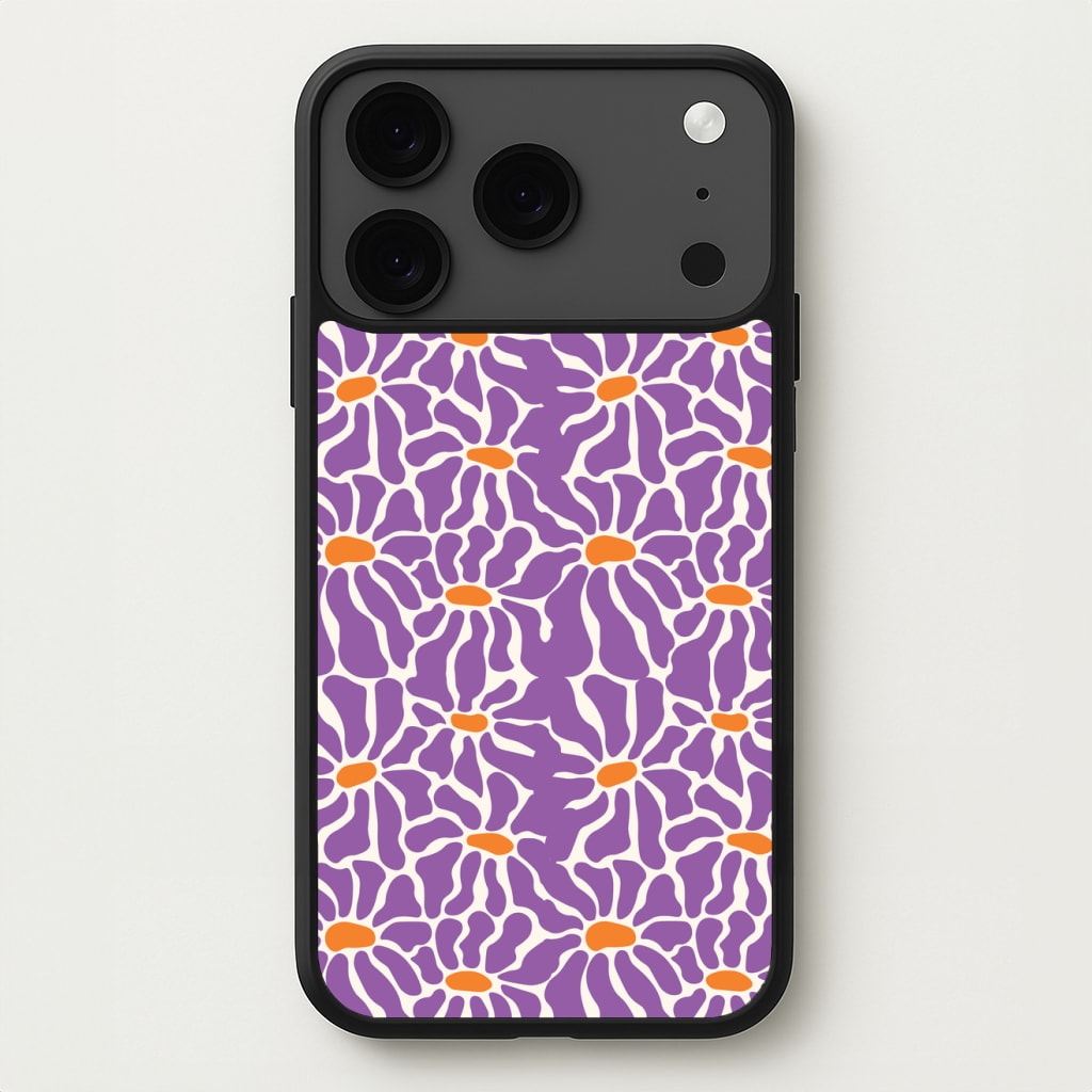 Purple Flowers - Summer Phone Case for iPhone 17 Pro