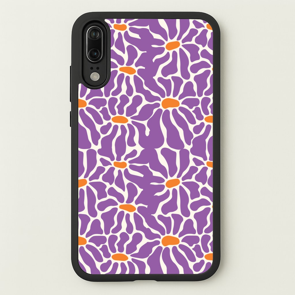 Purple Flowers - Summer - Summer Phone Case for Huawei P20