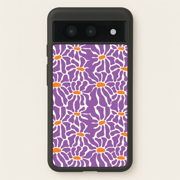 Purple Flowers - Summer - Summer Phone Case for Google Pixel 8a