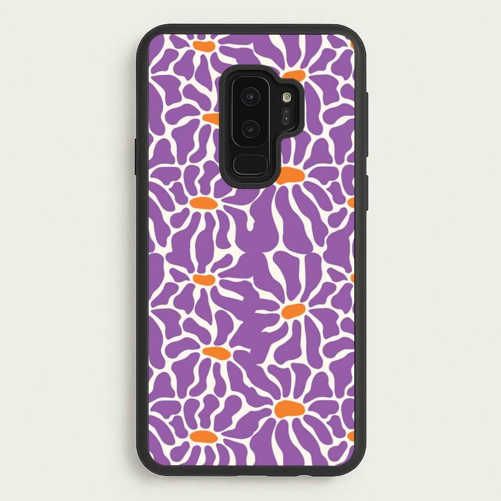 Purple Flowers - Summer - Summer Phone Case for Galaxy S9 Plus
