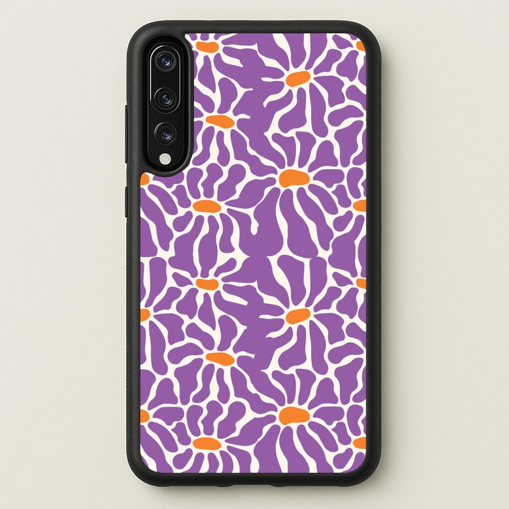 Purple Flowers - Summer - Summer Phone Case for Huawei P20 Pro