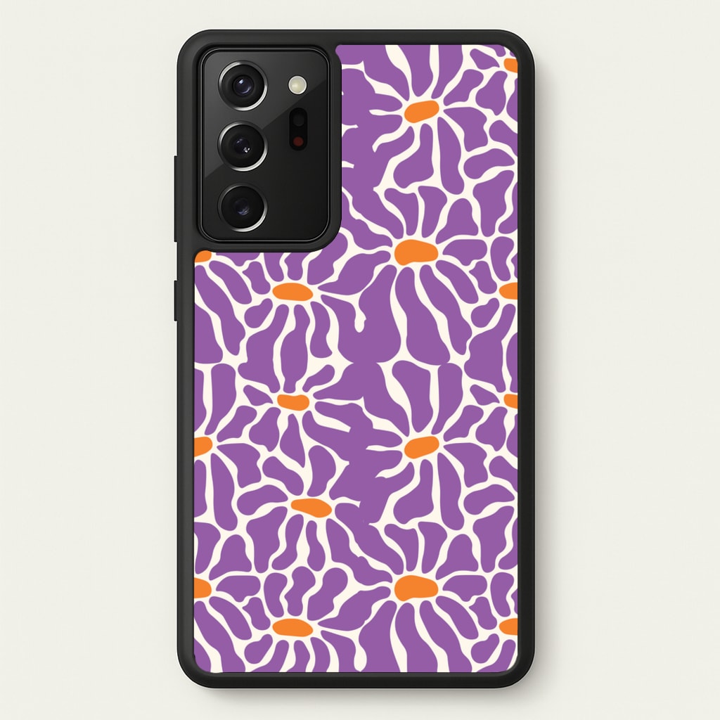 Purple Flowers - Summer - Summer Phone Case for Galaxy Note 20 Ultra