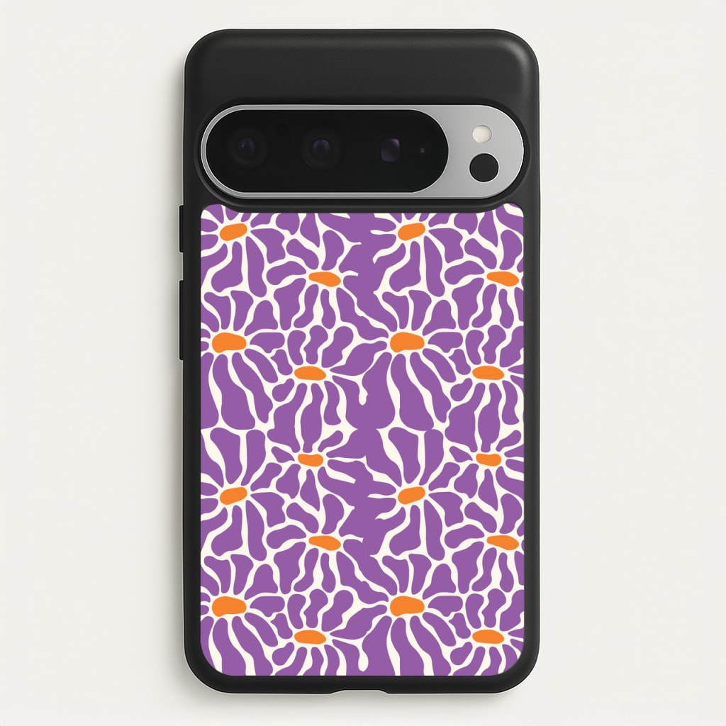 Purple Flowers - Summer - Summer Phone Case for Google Pixel 9 Pro XL