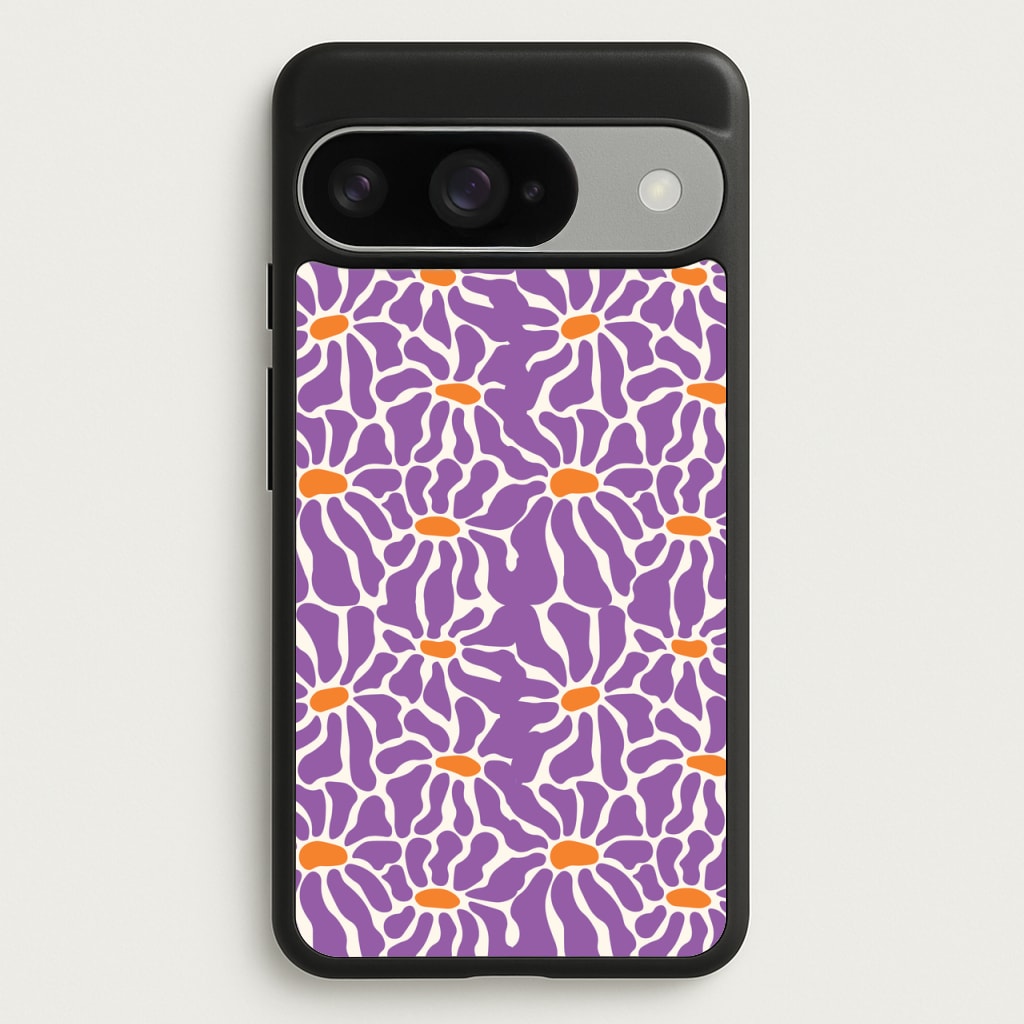 Purple Flowers - Summer Phone Case for Google Pixel 10 / 10 Pro