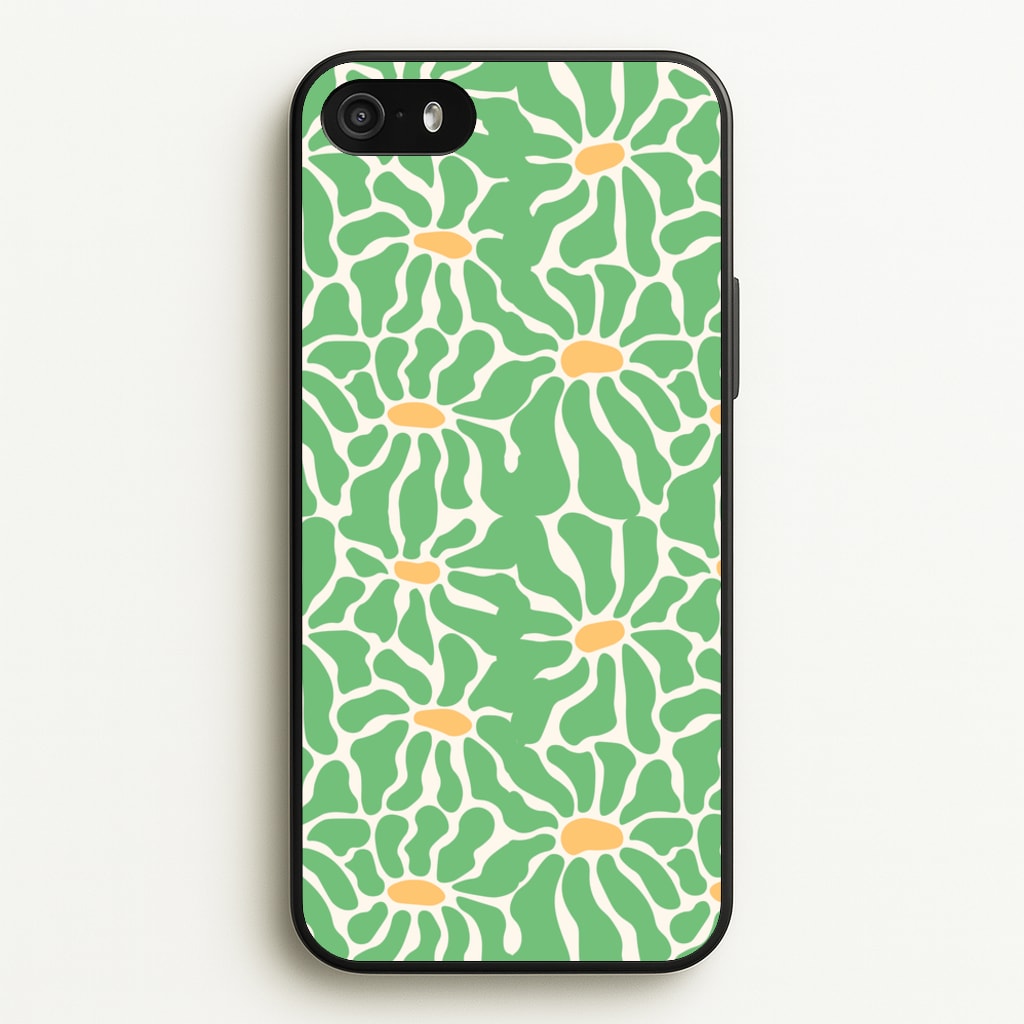 Green Flowers - Summer - Summer Phone Case for iPhone 5 / 5s / SE 2016