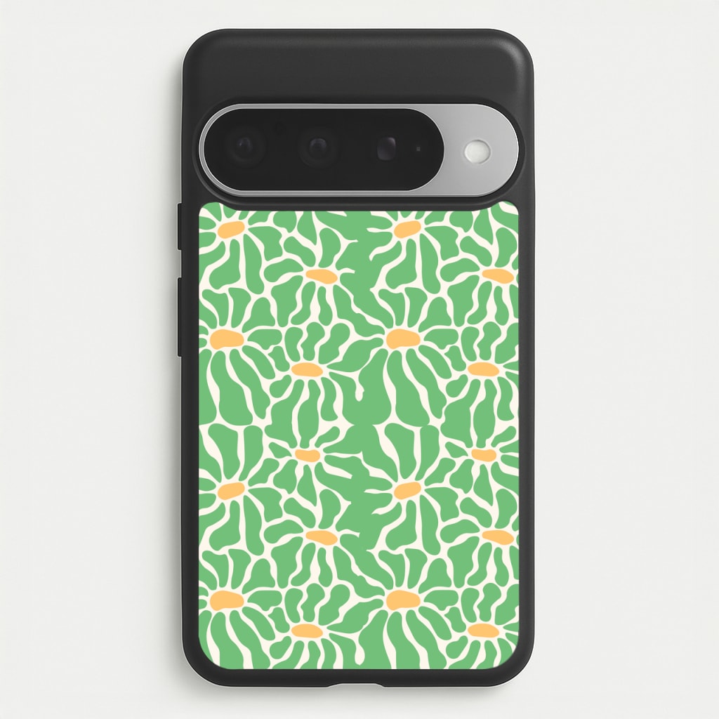 Green Flowers - Summer Phone Case for Google Pixel 10 Pro XL