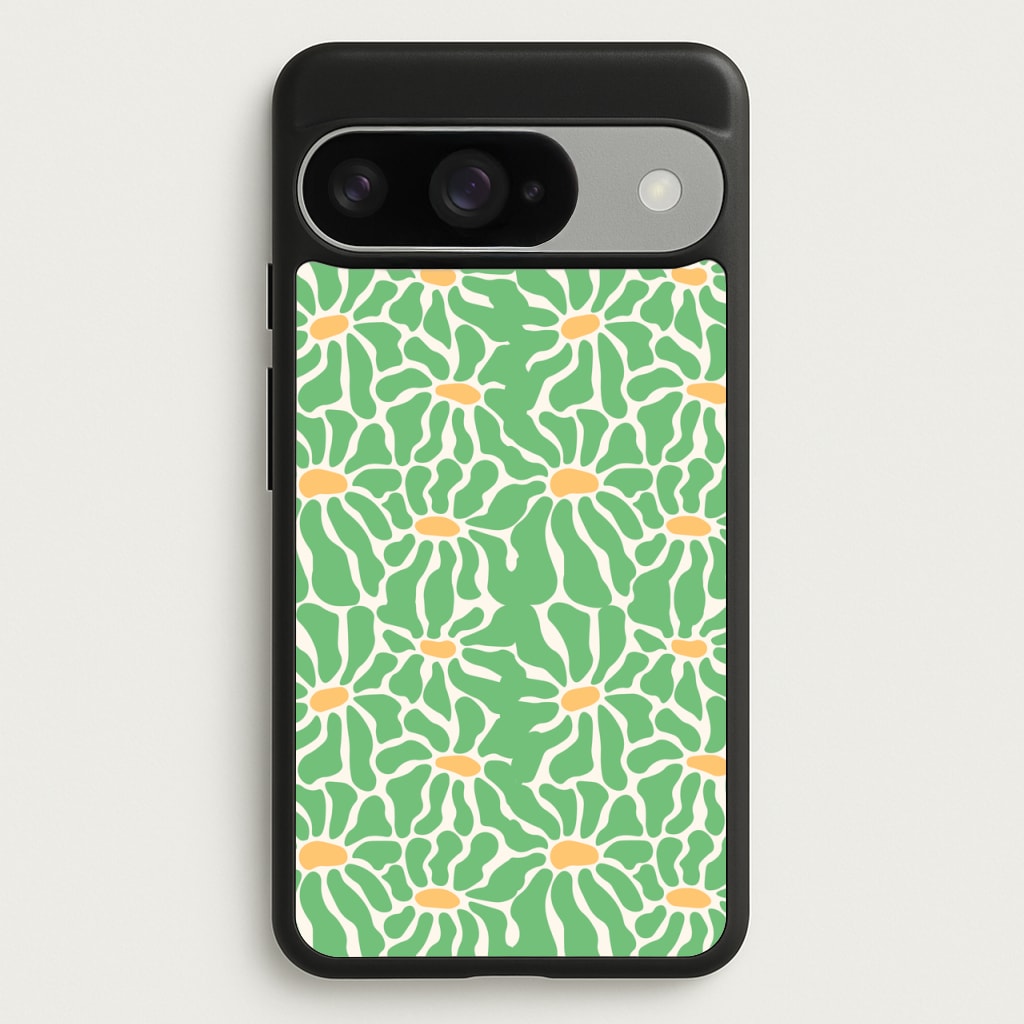 Green Flowers - Summer Phone Case for Google Pixel 10 / 10 Pro