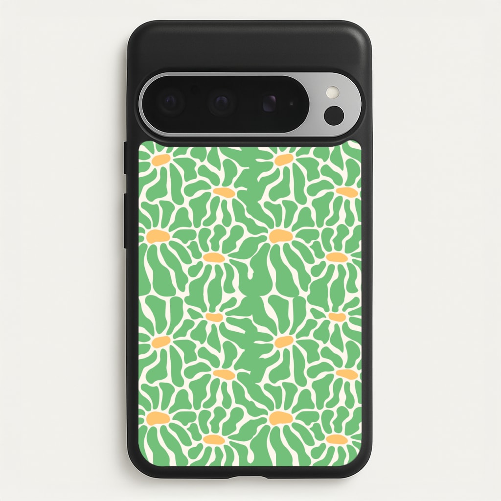 Green Flowers - Summer - Summer Phone Case for Google Pixel 9 Pro XL