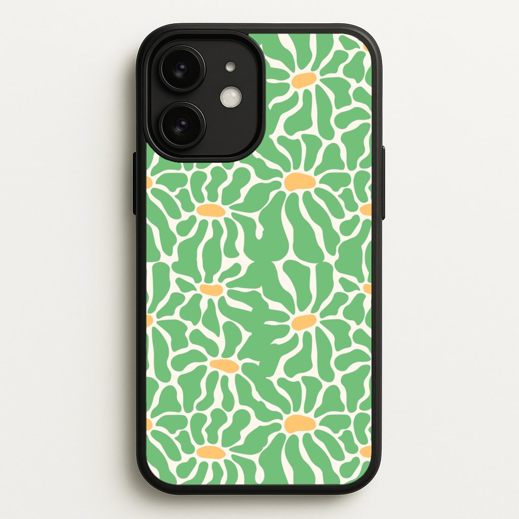 Green Flowers - Summer - Summer Phone Case for iPhone 11