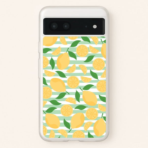 Lemons Pattern - Summer - Summer Phone Case for Google Pixel 7
