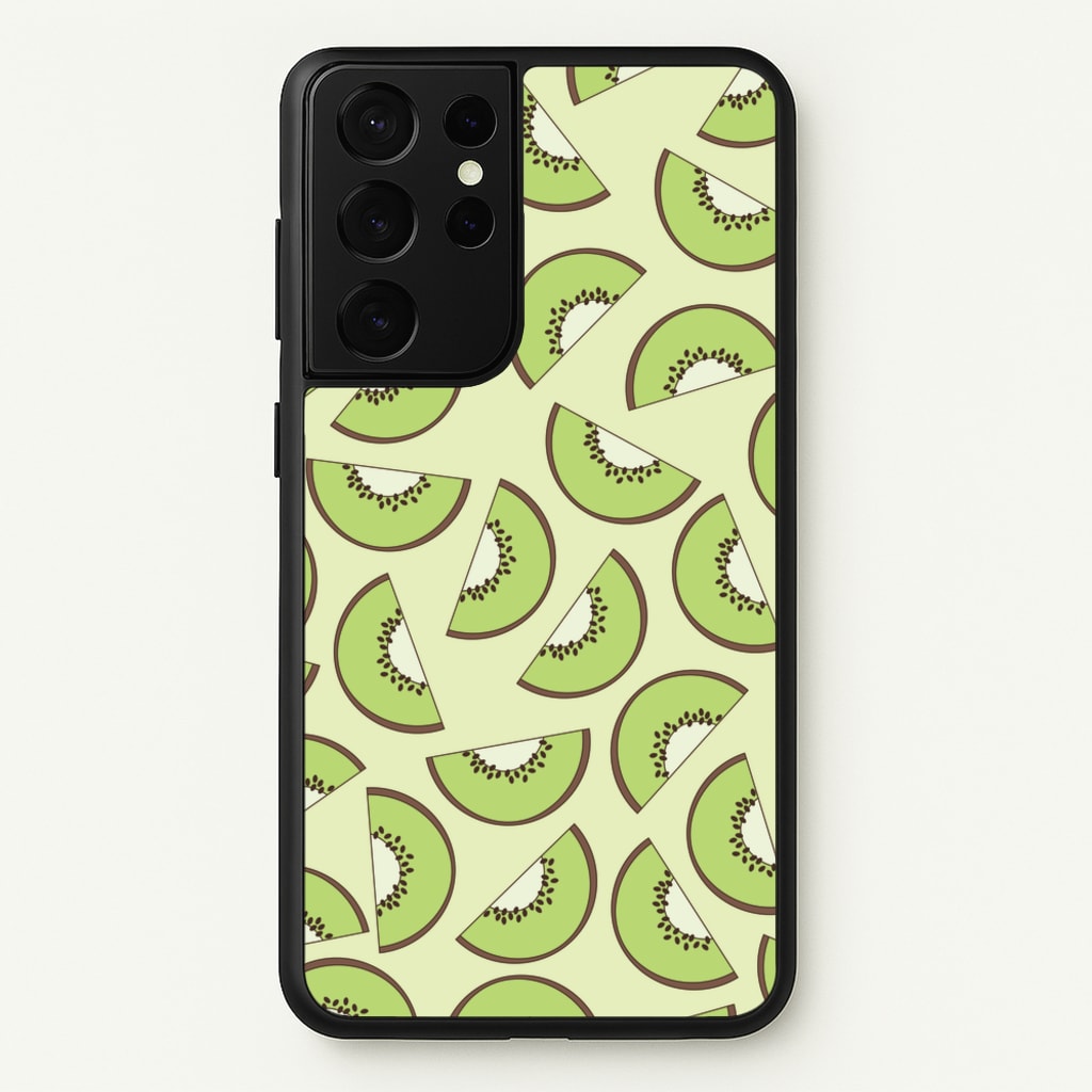 Kiwi Patterns - Summer - Summer Phone Case for Galaxy S21 Ultra