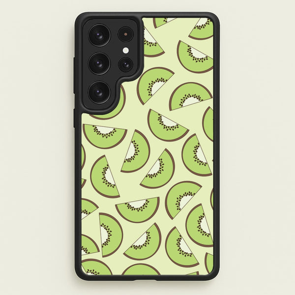 Kiwi Patterns - Summer - Summer Phone Case for Galaxy S22 Ultra