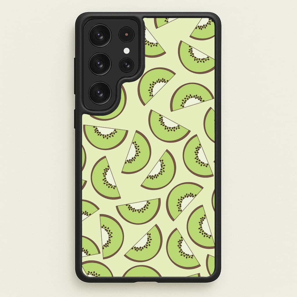 Kiwi Patterns - Summer - Summer Phone Case for Galaxy S23 Ultra