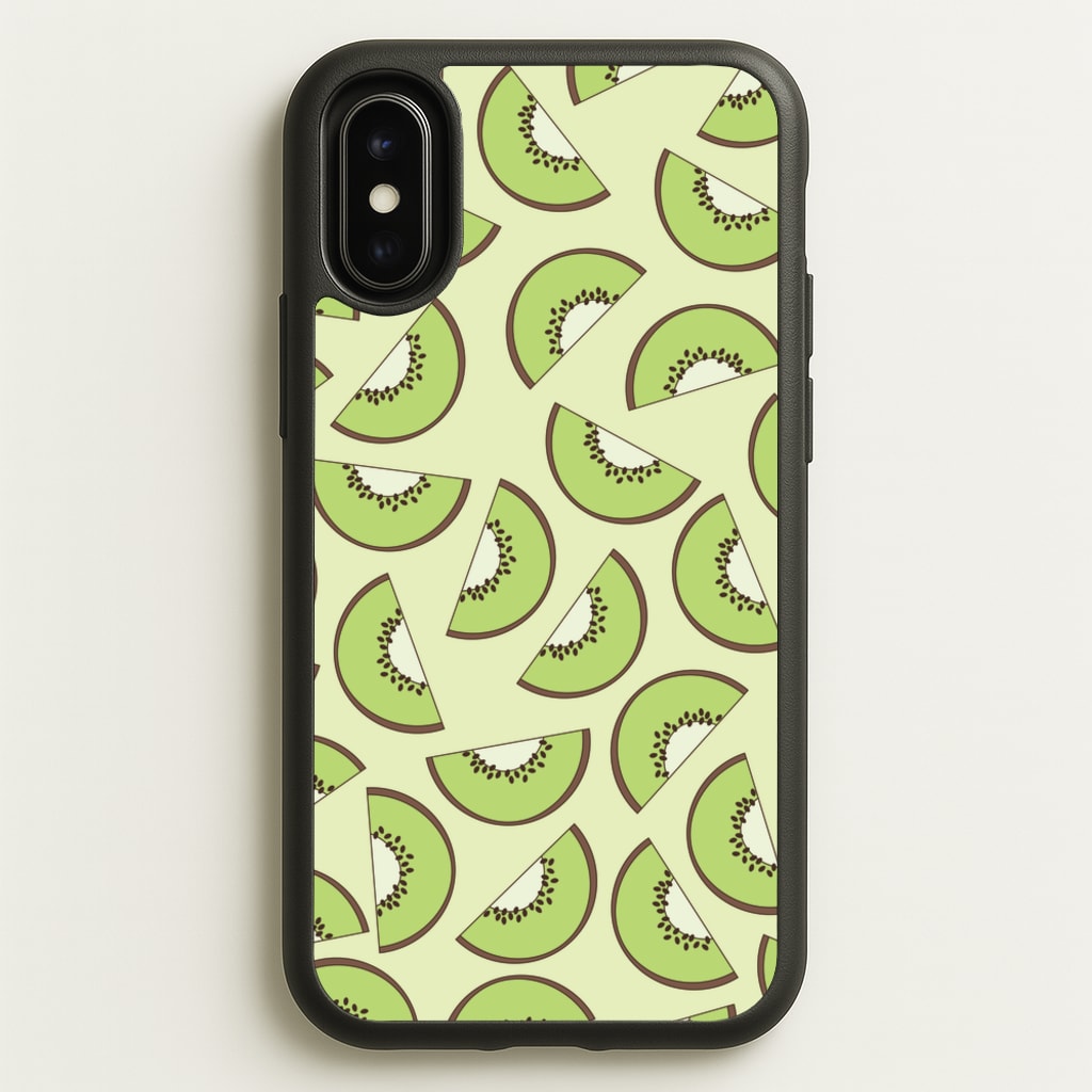 Kiwi Patterns - Summer - Summer Phone Case for iPhone X / XS
