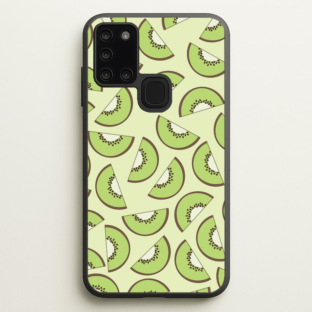 Kiwi Patterns - Summer - Summer Phone Case for Galaxy A21s