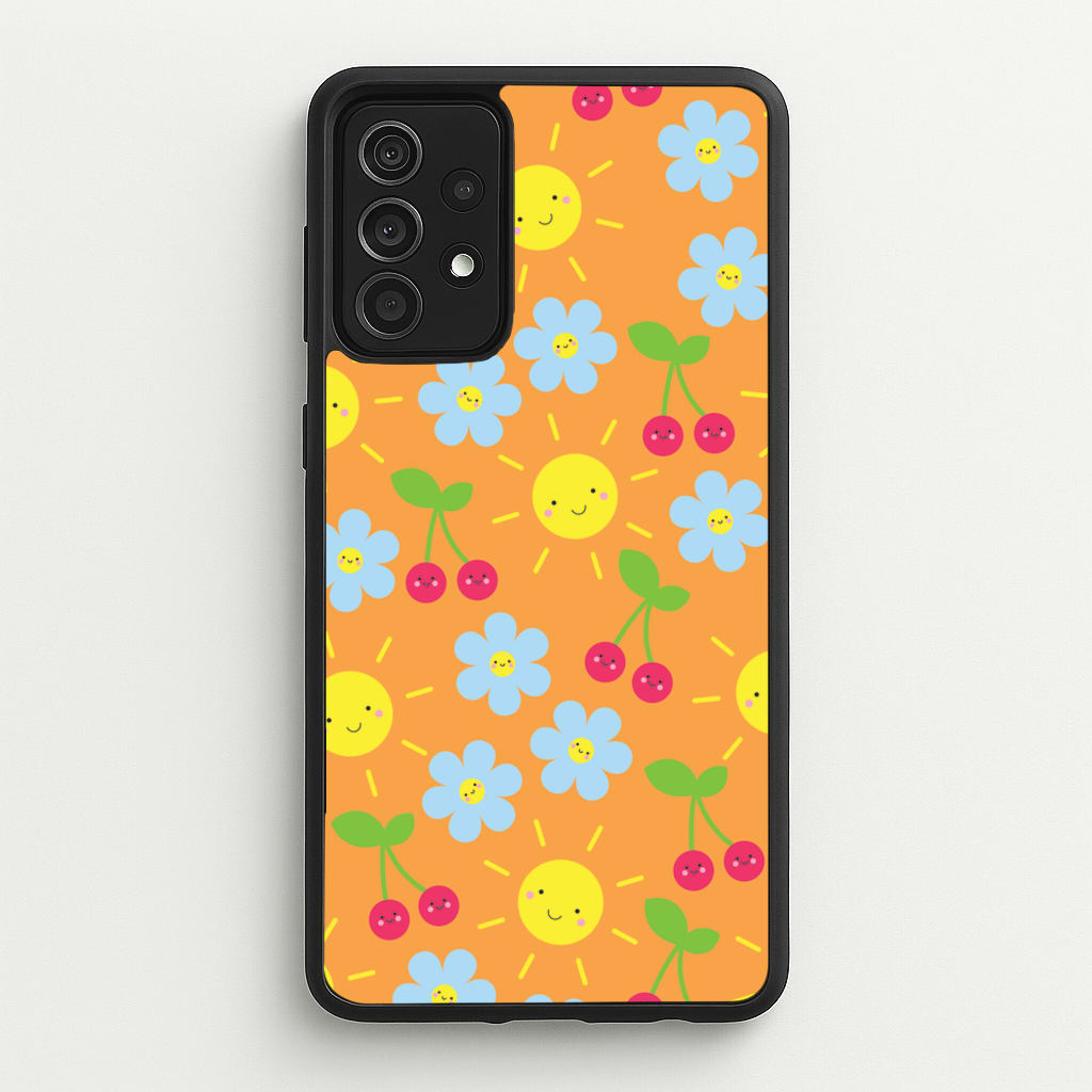 Vibey Pattern - Summer - Summer Phone Case for Galaxy A52 / A52s
